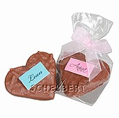 Gianduja Herzen mit Namen gross